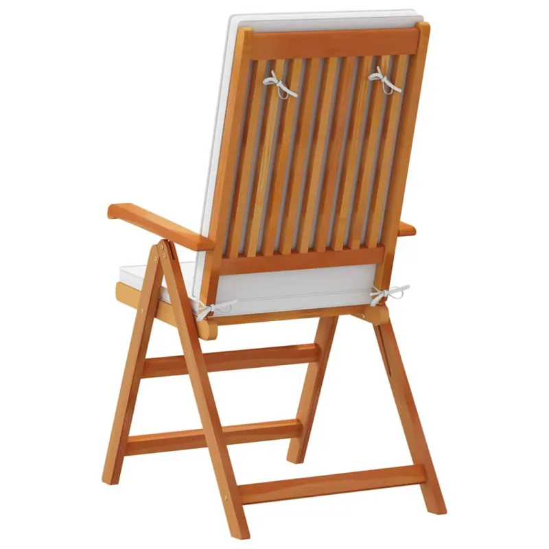 Sodo Kėdė 6 pcs Ruda ir balta 57 x 71.5 x 104 cm