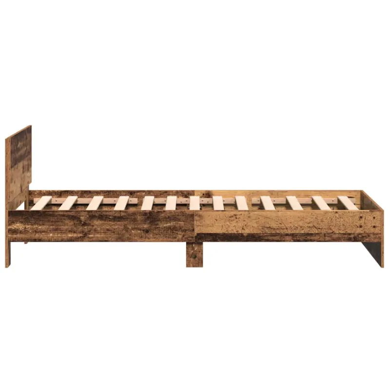 Lovos rėmas Senas medis 203 x 104 x 70 cm Apdirbta mediena