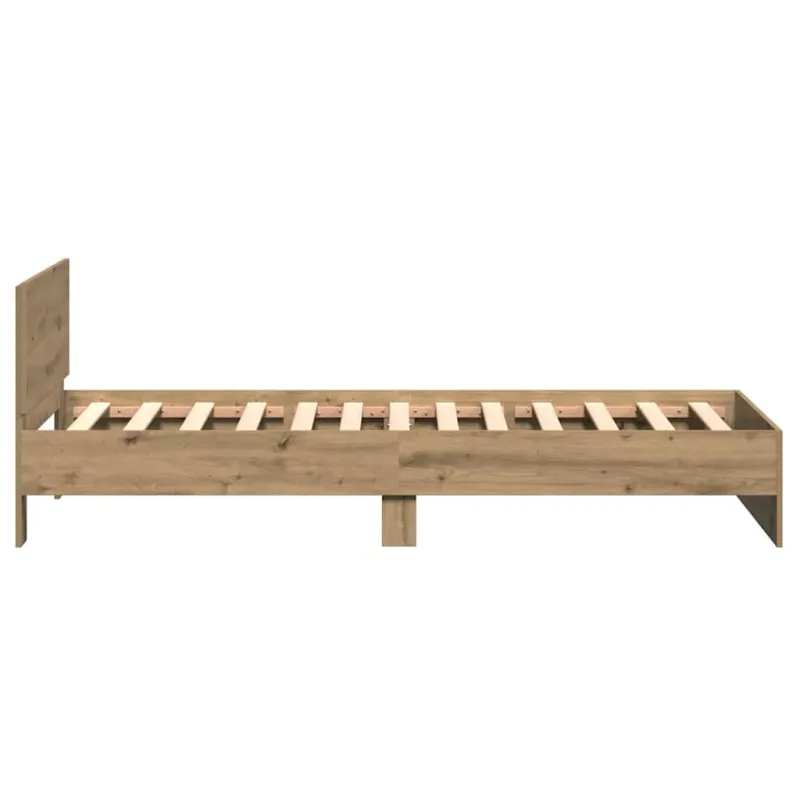 Lovos rėmas su galvūgalio Amatininkų ąžuolas 203 x 104 x 70 cm