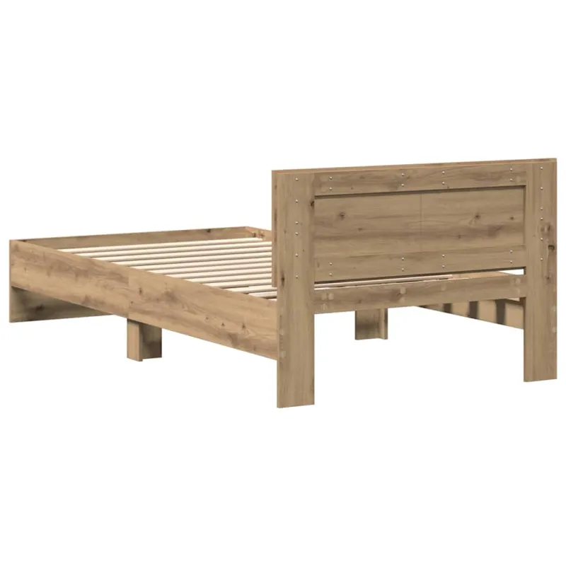 Lovos rėmas su galvūgalio Amatininkų ąžuolas 203 x 104 x 70 cm