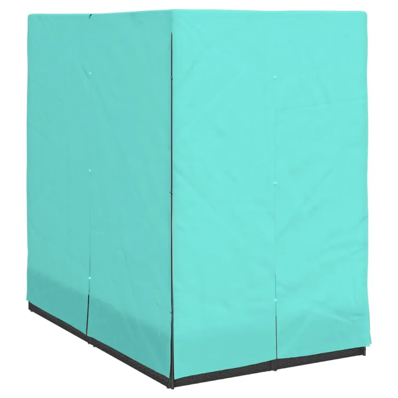 Dvigubas saulės gultas Turkio 205 x 129 x 200 cm poliratanas