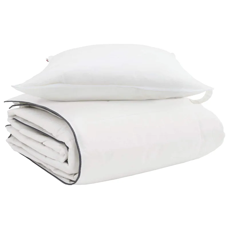 Žiemos antklodė su pagalve 2 pcs Balta Plunksna
