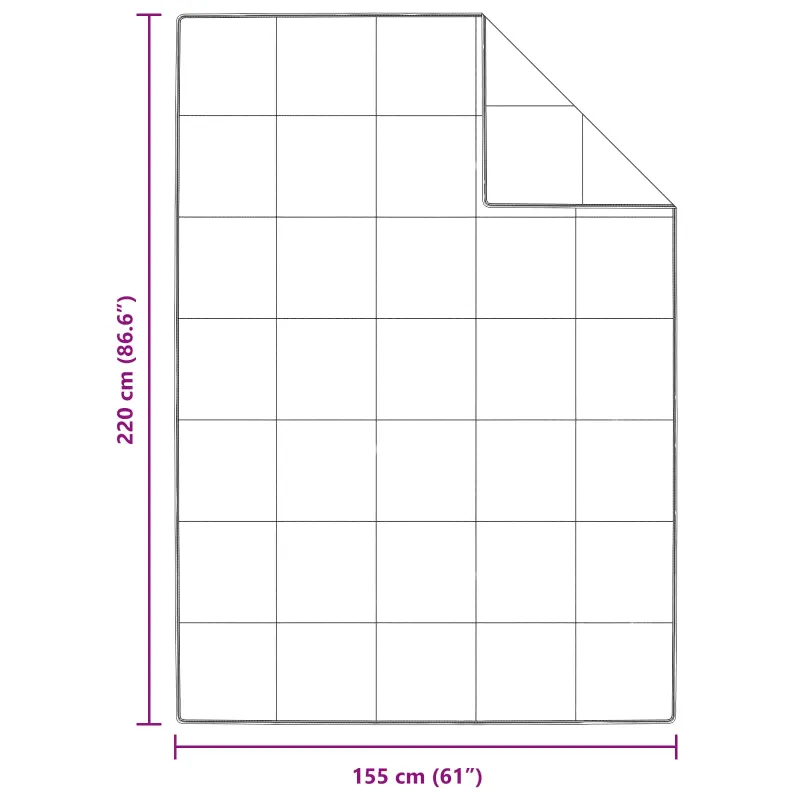 Žiemos antklodė su pagalve 2 pcs Balta Plunksna