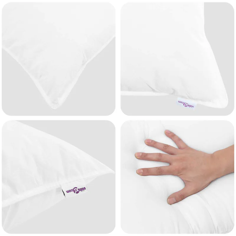 Vasaros antklodė su pagalve 2 pcs Balta Plunksna