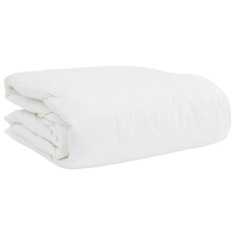2-in-1 Antklodė su pagalve 2 pcs Balta Plunksna