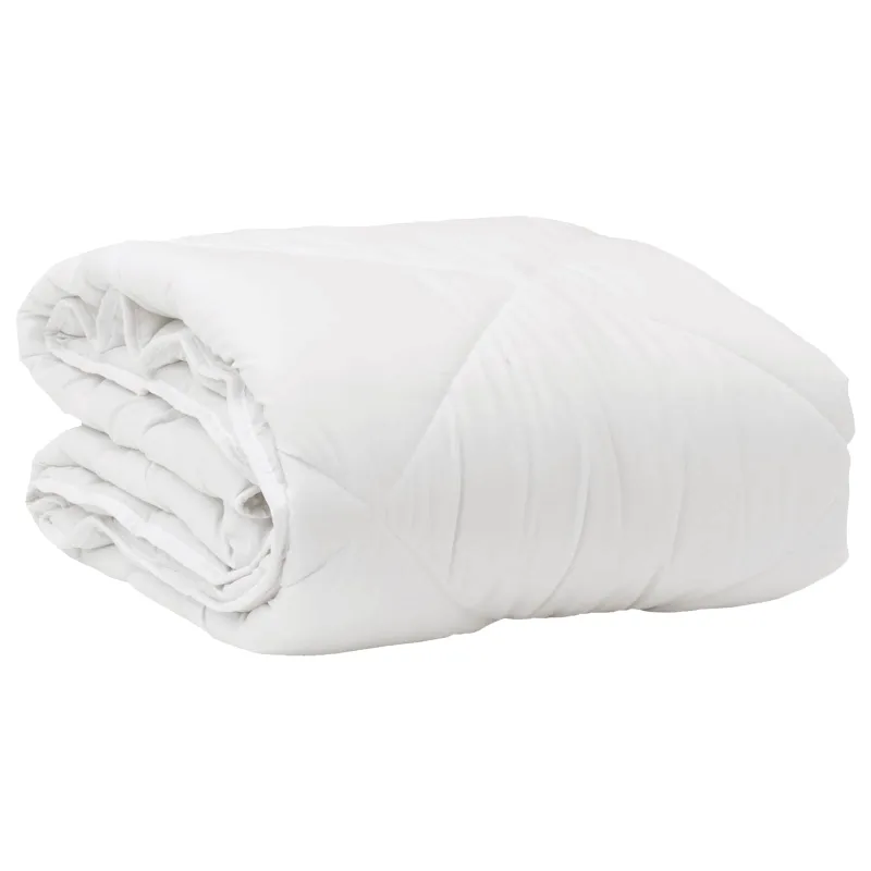 Antklodė su pagalve 2 pcs Balta Mikropluoštas