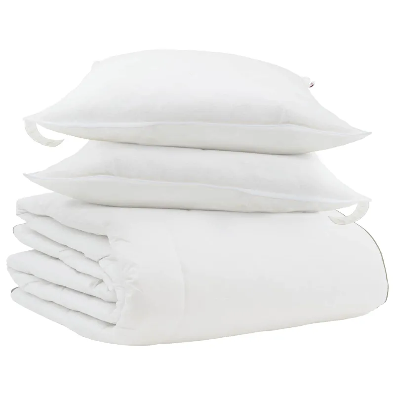 Žiemos antklodė su pagalve 3 pcs Balta Plunksna