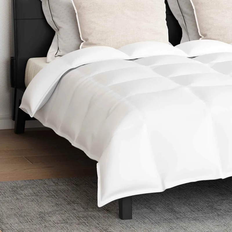 Antklodžių rinkinys su pagalve 3 pcs Balta Plunksna