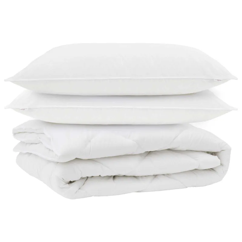 Visų sezonų šiltas vizitinės 3 pcs Balta Mikropluoštas
