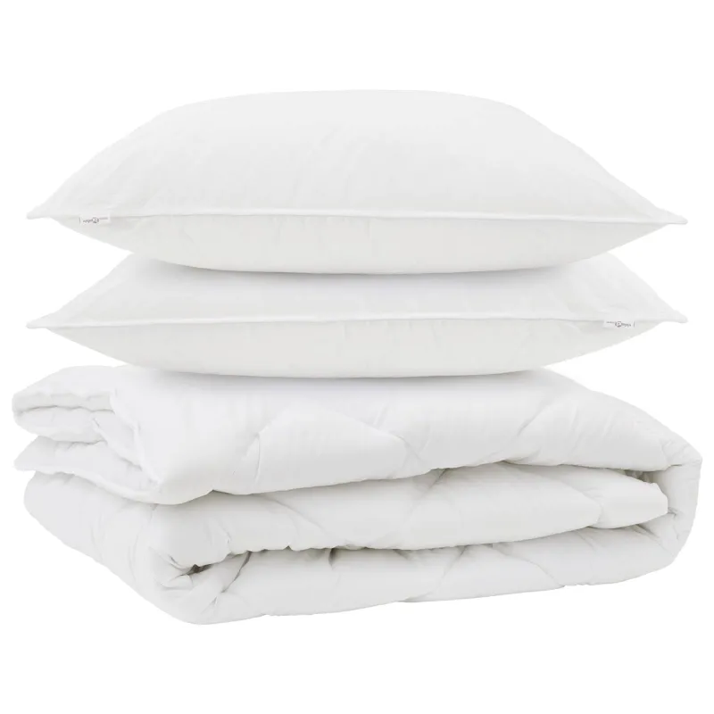 Visų sezonų šiltas vizitinės 3 pcs Balta Mikropluoštas