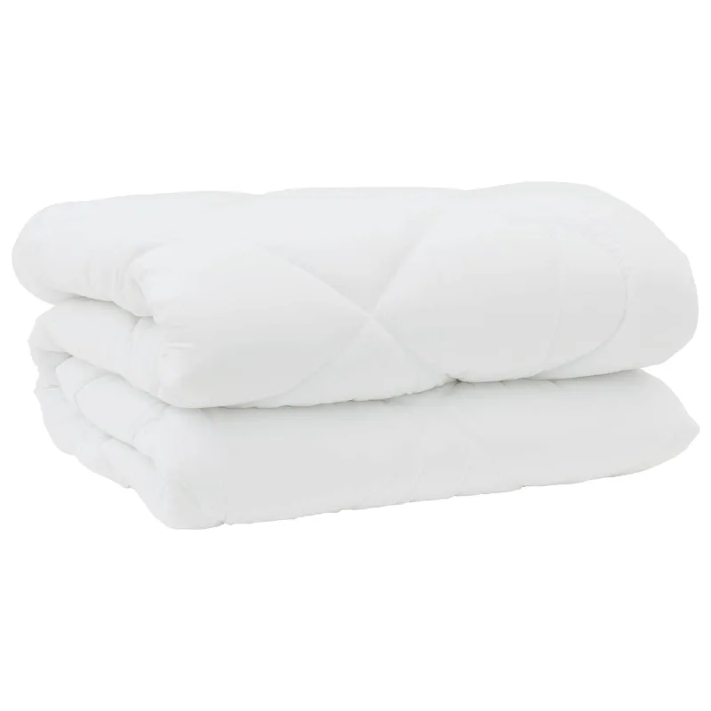 Žiemos antklodė su pagalve 3 pcs Balta Mikropluoštas