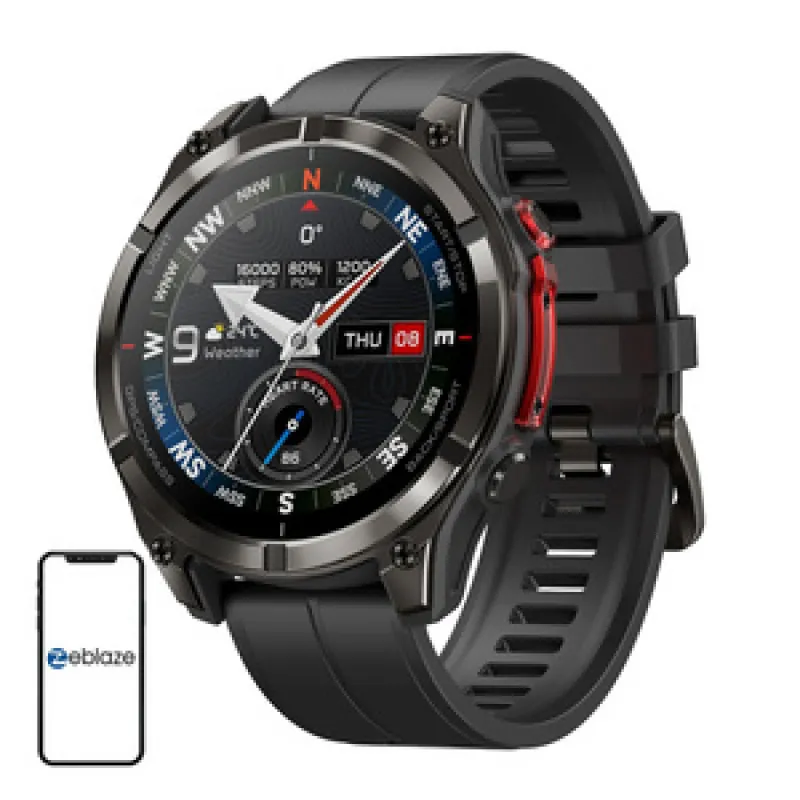 Zeblaze Stratos 4 Pro Smartwatch (Black) universal
