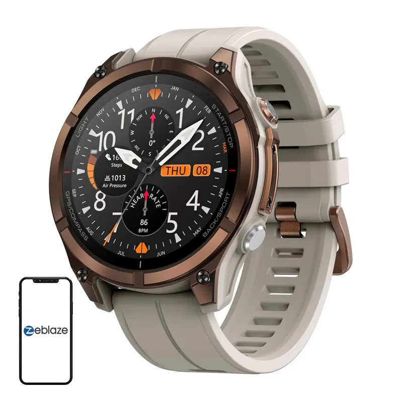 Zeblaze Stratos 4 Pro Smartwatch (Brown) universal