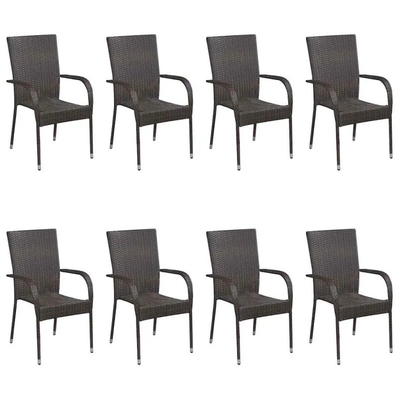 Sodo ruokailukokonaisuus, 9 osaa, ruskea (147877+2x310083)