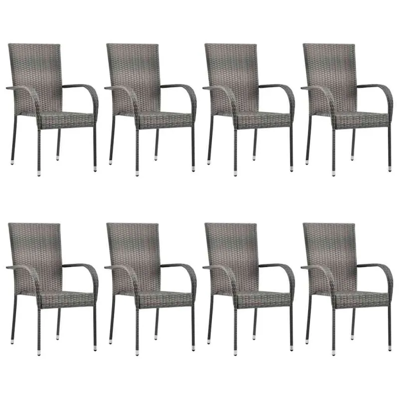 Sodo valgusmängu komplekt, 9 osa, hall (147877+2x310085)