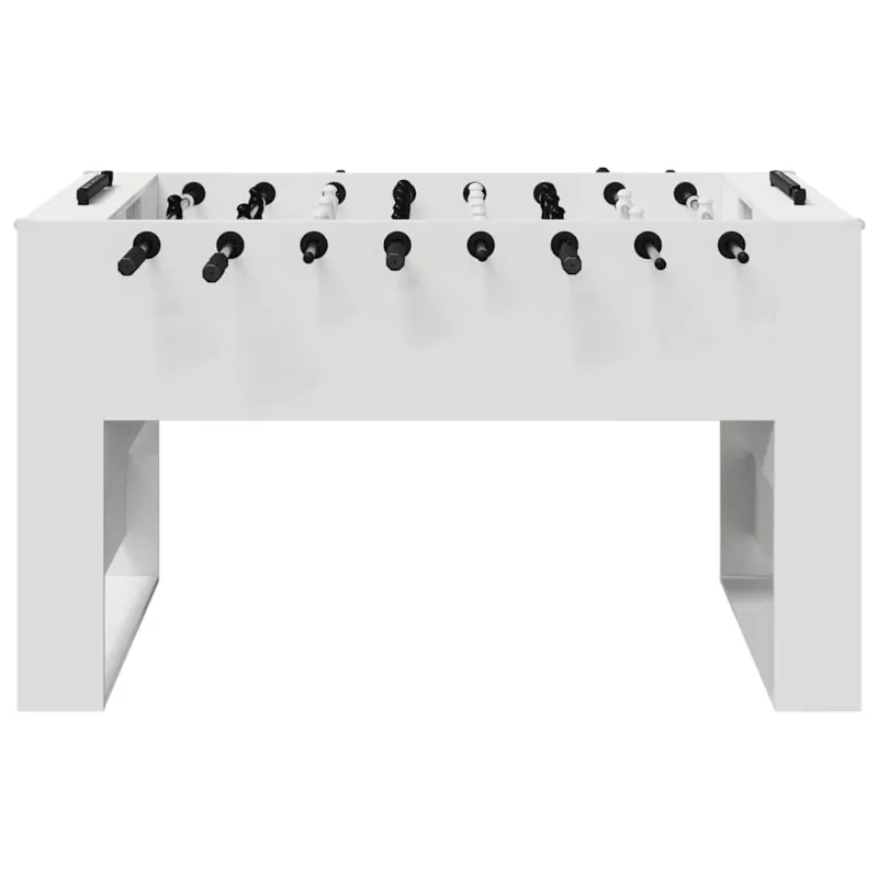 Fuzbolas stalas Baltas 146,5 x 74 x 85 cm Apdirbta mediena