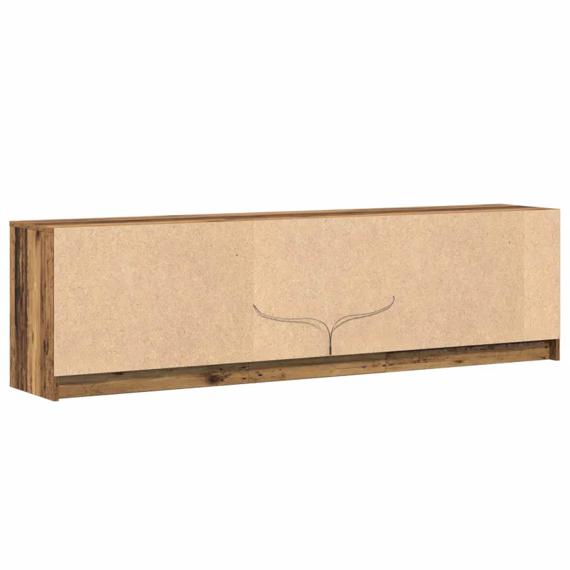 TV vienetai 2 pcs Ruda 180 x 34 x 50 cm Apdirbta mediena