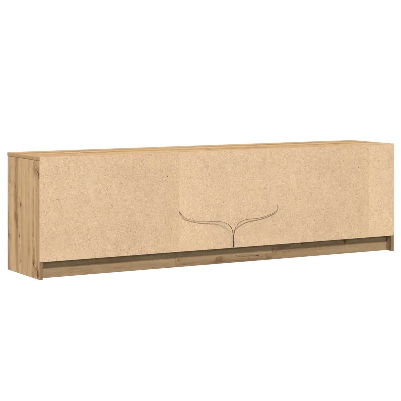 TV vienetai 2 pcs Ruda 180 x 34 x 50 cm Apdirbta mediena