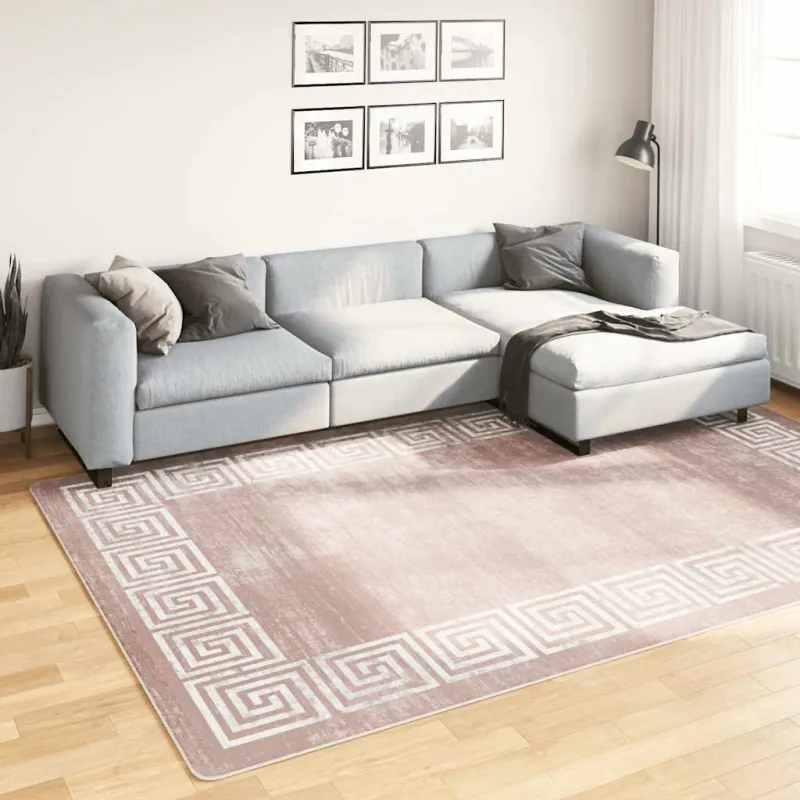 Kilimas, smėlio spalvos, 190x300cm, skalbiamas