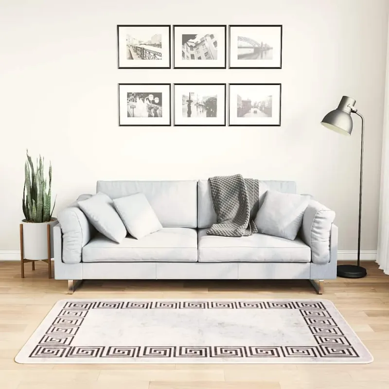 Kilimas, šviesus smėlio, 80x150cm, skalbiamas