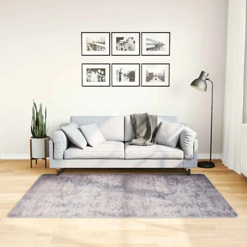 Kilimas, pilkos spalvos, 120x180cm, skalbiamas