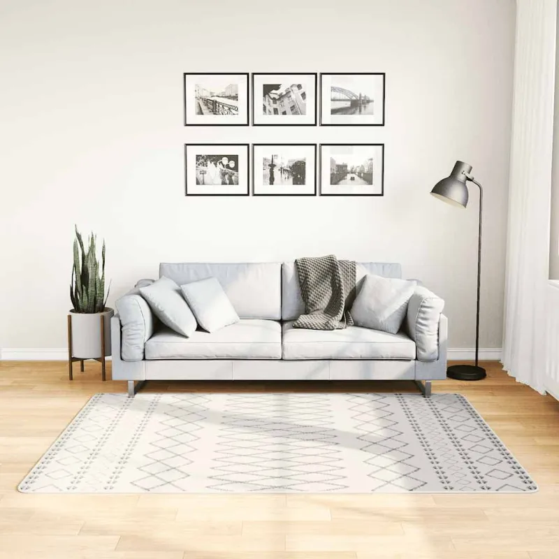 Kilimas, juodos ir baltos spalvos, 120x180cm