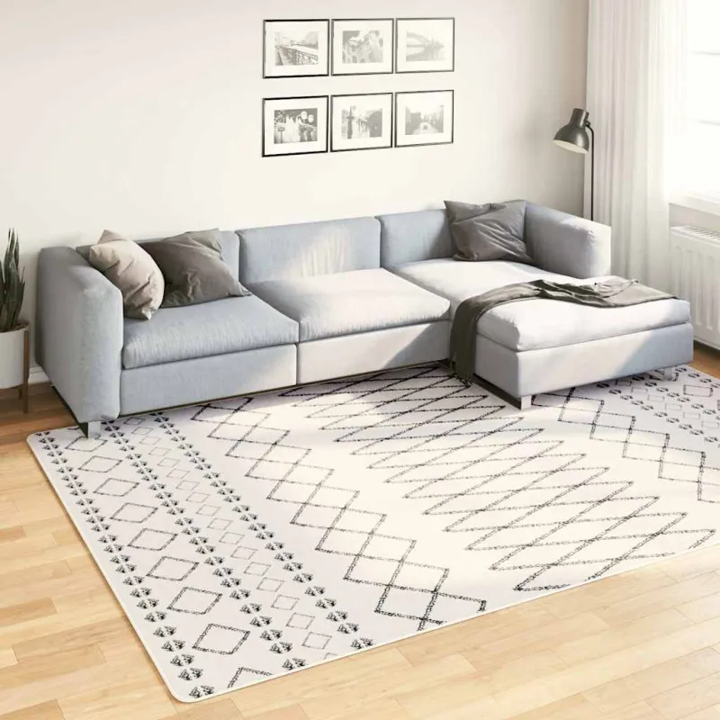 Kilimas, juodos ir baltos spalvos, 190x300cm