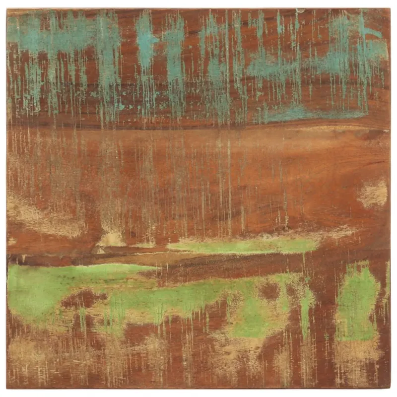 Šoninis staliukas, 35x35x55cm, perdirbtos medienos masyvas