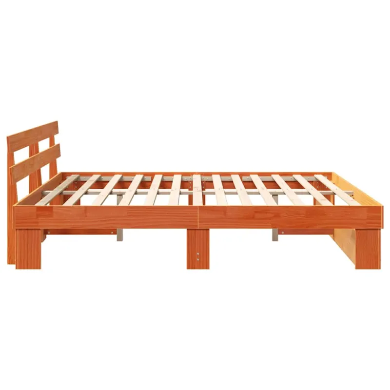 Lovos rėmas Ruda 200 x 200 cm Kietos pušies mediena