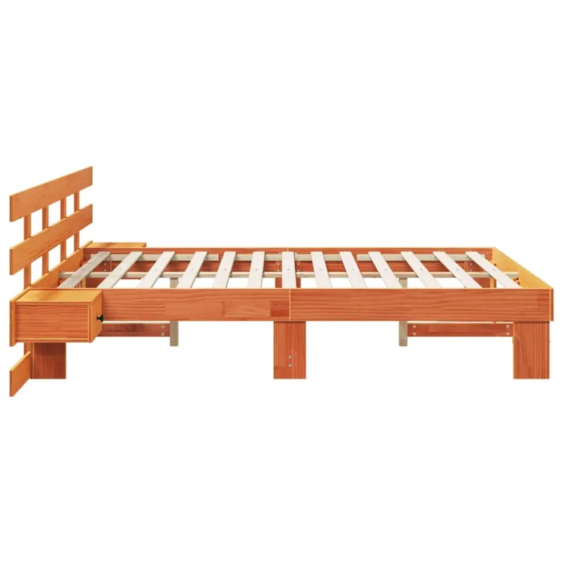 Lovos rėmas Ruda 150 x 200 cm Kietos pušies mediena