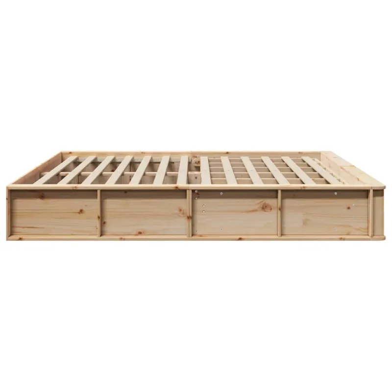 Lovos rėmas Ruda 200 x 200 cm Kietos pušies mediena