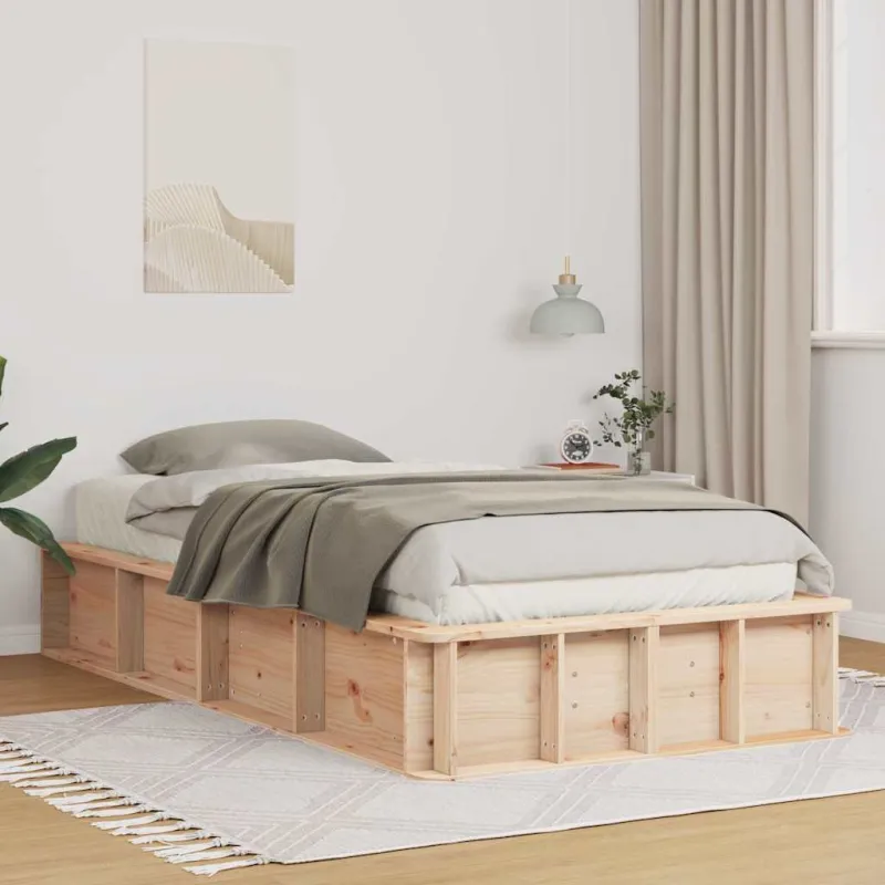 Lovos rėmas Ruda 80 x 200 cm Kietos pušies mediena