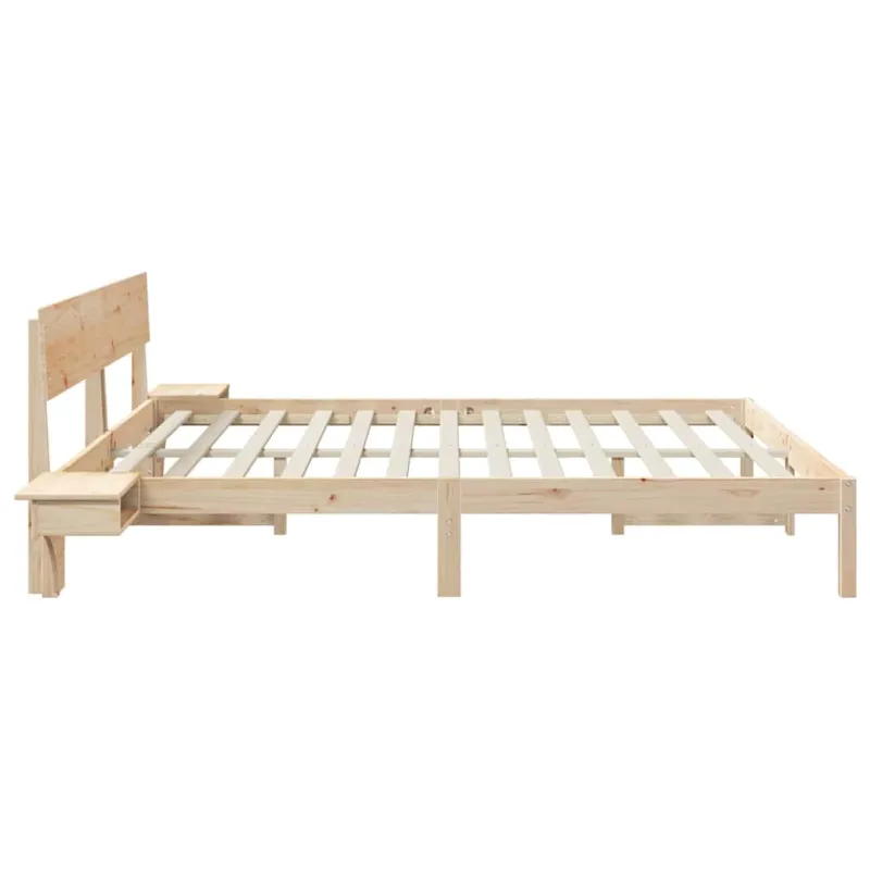 Lovos rėmas Ruda 200 x 200 cm Kietos pušies mediena