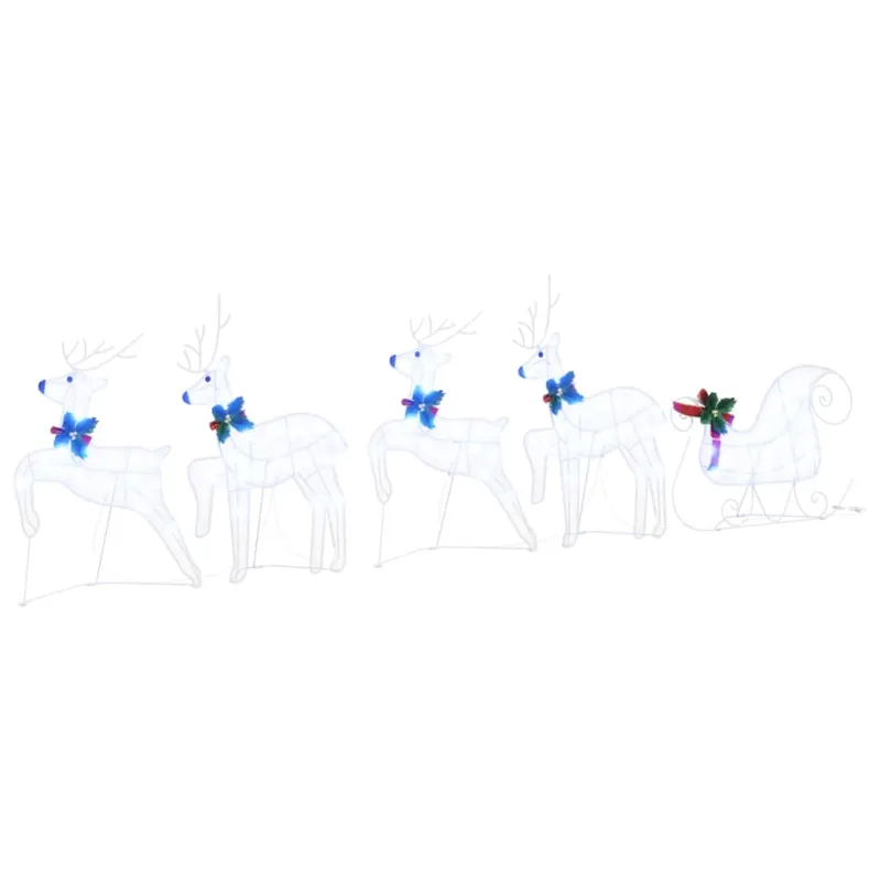 LED elniai 5 pcs Balta audinys