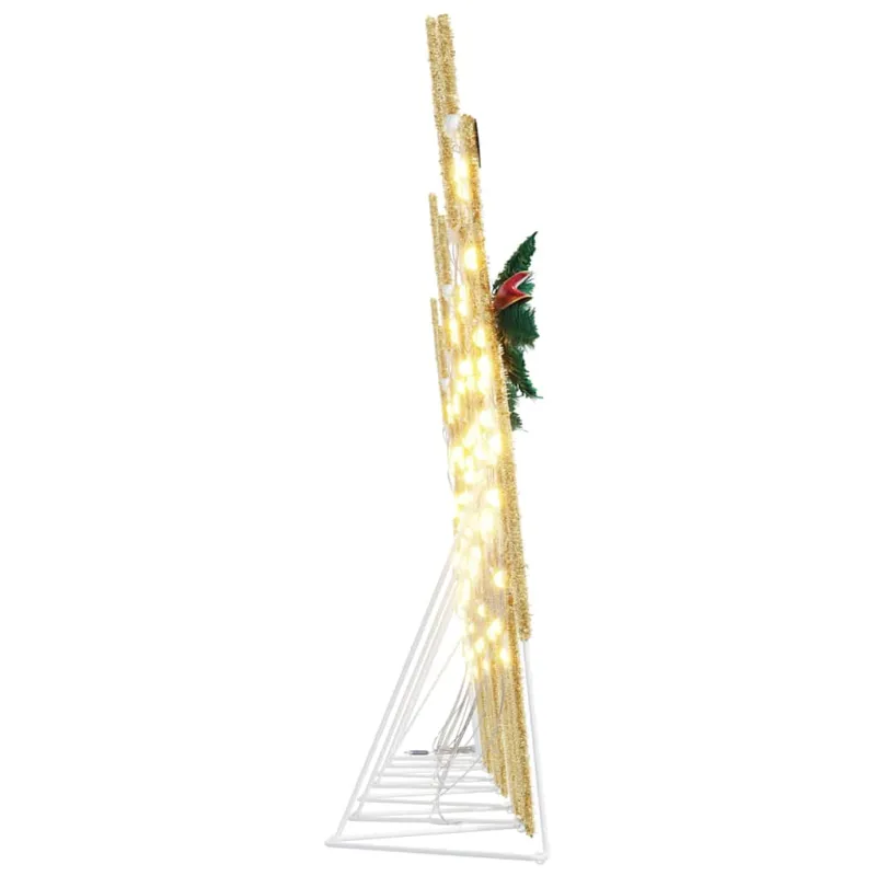 LED elniai 7 pcs Auksinė audinys