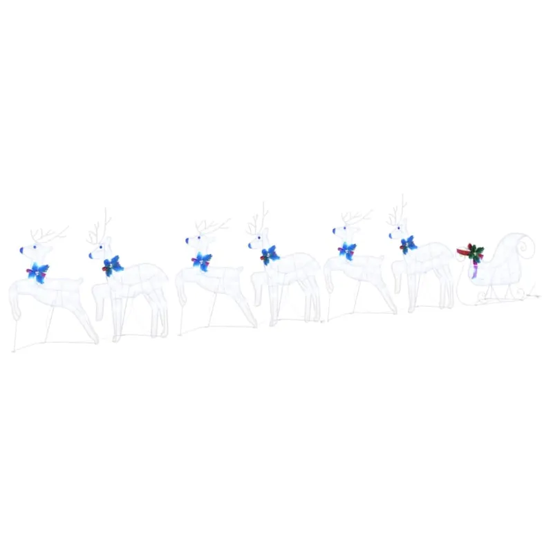 LED elniai 7 pcs Balta audinys