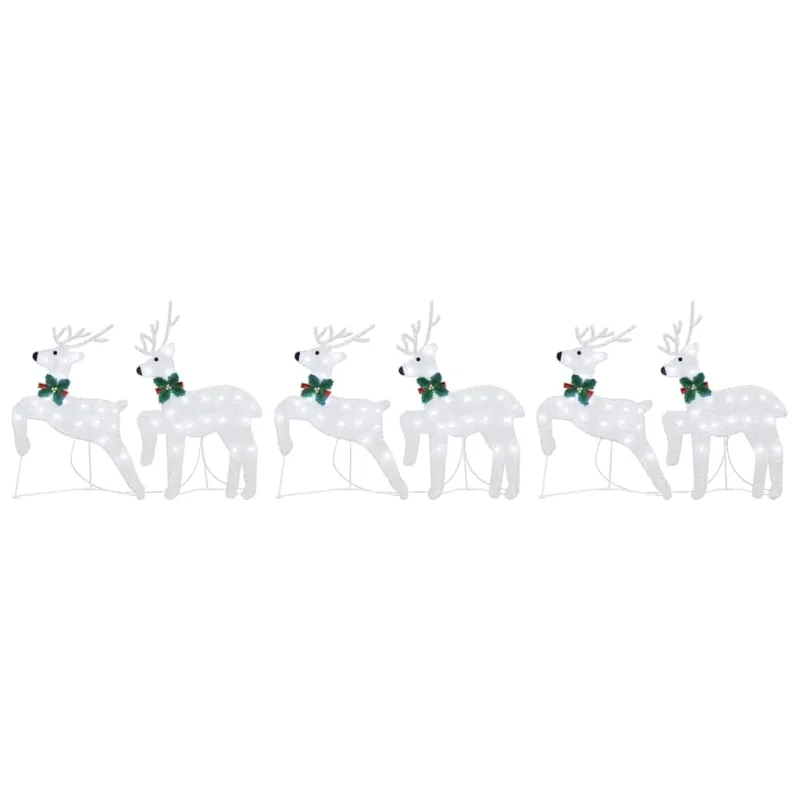 LED elniai 6 pcs Sidabro audinys