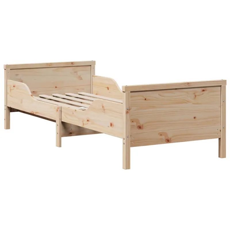 Lovos rėmas su išplečiamu čiužiniu Ruda 80 x 200 cm