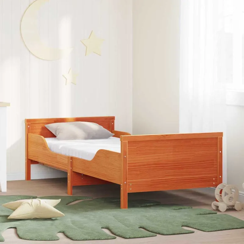 Lovos rėmas su išplečiamu čiužiniu Ruda 80 x 200 cm