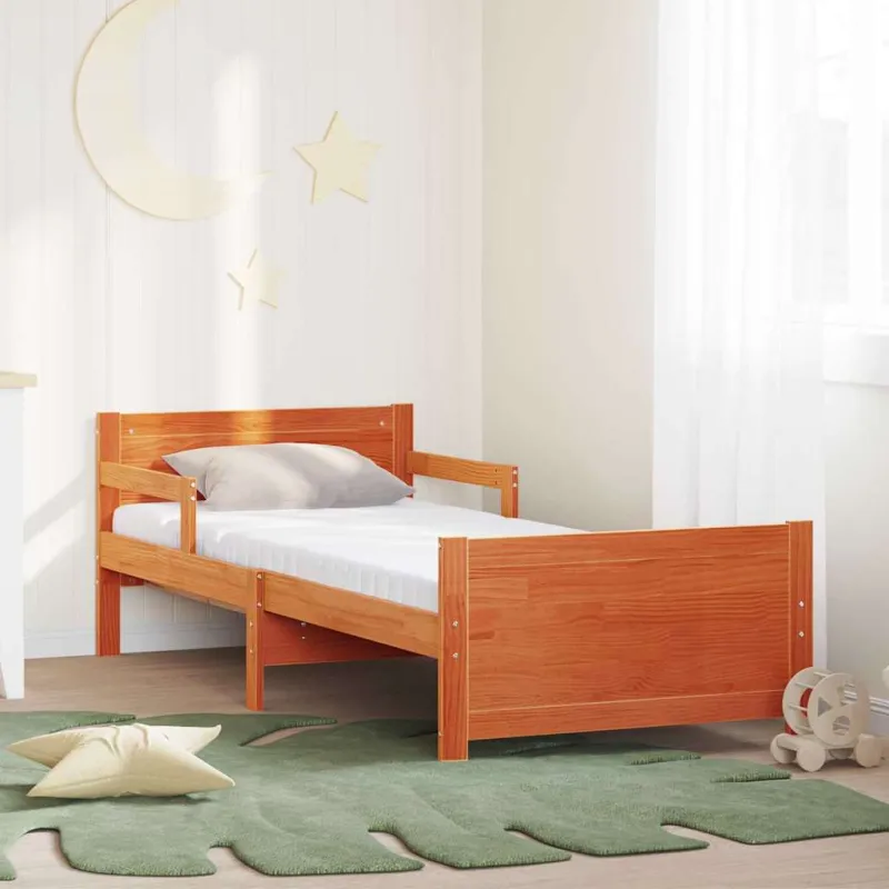 Lovos rėmas su išsiplėčiančiu čiužiniu Ruda 80 x 200 cm