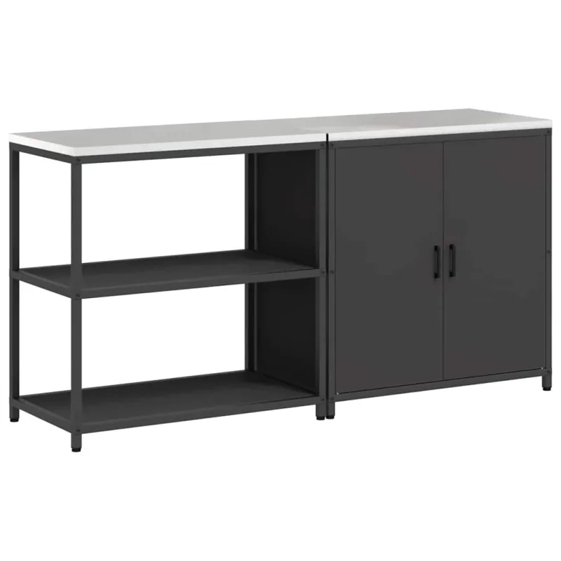 Virtuvės saugojimo rinkinys HATTEM 2 pcs Juoda