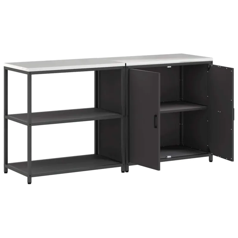 Virtuvės saugojimo rinkinys HATTEM 2 pcs Juoda