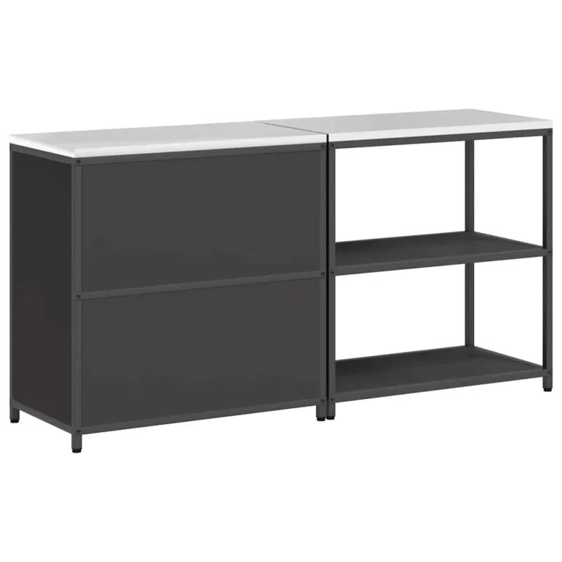 Virtuvės saugojimo rinkinys HATTEM 2 pcs Juoda