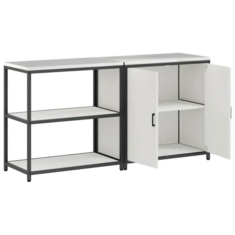 Virtuvės saugojimo rinkinys HATTEM 2 pcs Balta