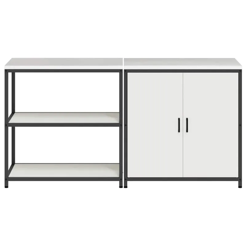 Virtuvės saugojimo rinkinys HATTEM 2 pcs Balta