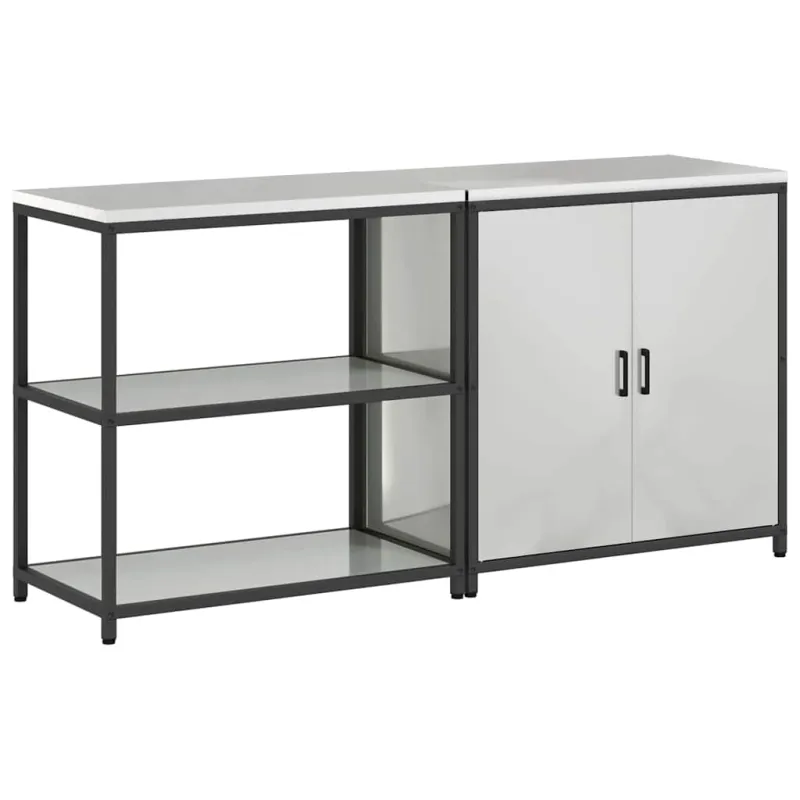 Virtuvės saugojimo rinkinys HATTEM 2 pcs Sidabrinė
