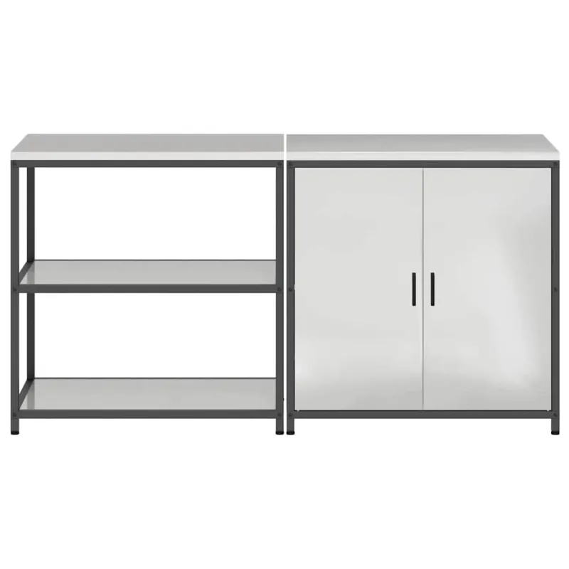 Virtuvės saugojimo rinkinys HATTEM 2 pcs Sidabrinė