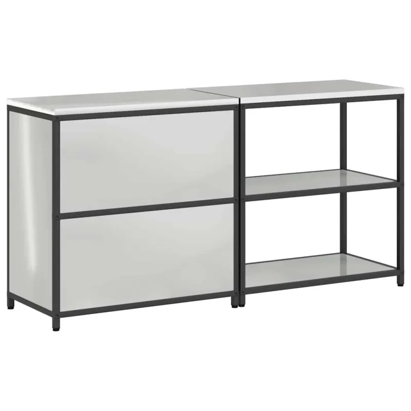 Virtuvės saugojimo rinkinys HATTEM 2 pcs Sidabrinė