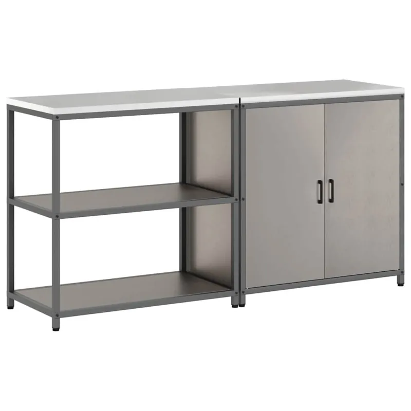 Virtuvės saugojimo rinkinys HATTEM 2 pcs Rūdijanti Plienas