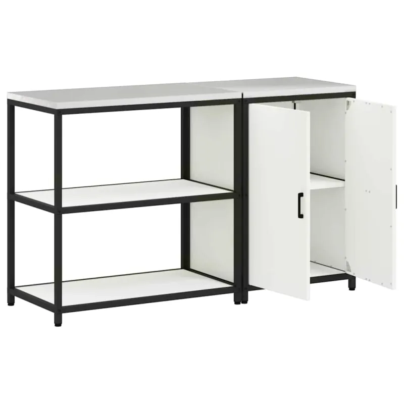 Virtuvės saugojimo rinkinys HATTEM 2 pcs Balta